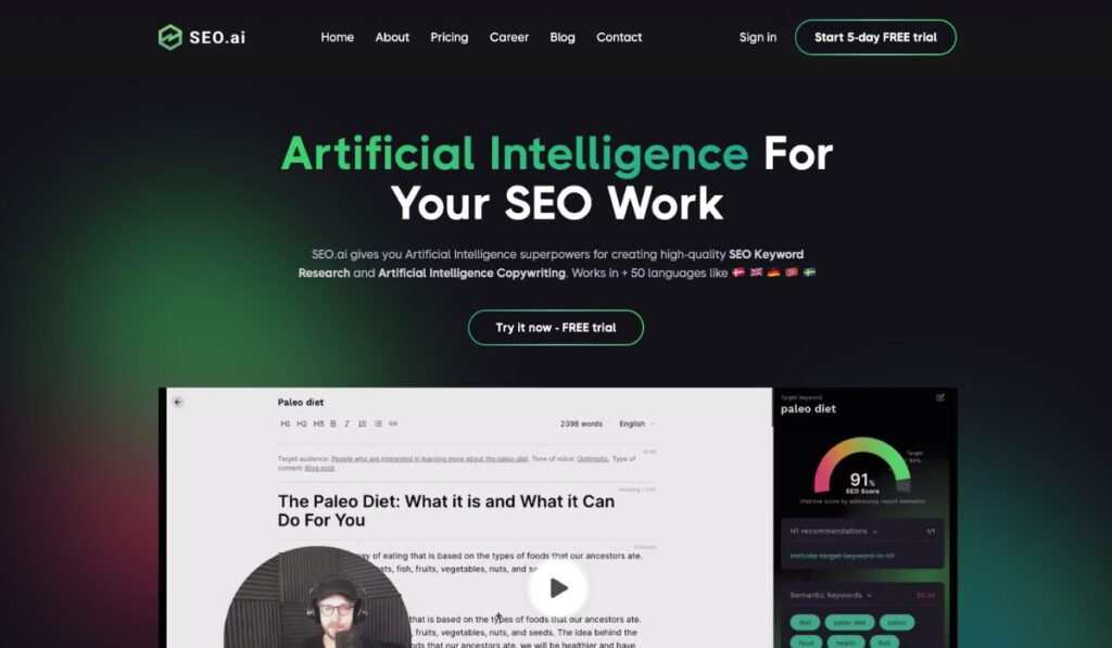 SEO.AI App
